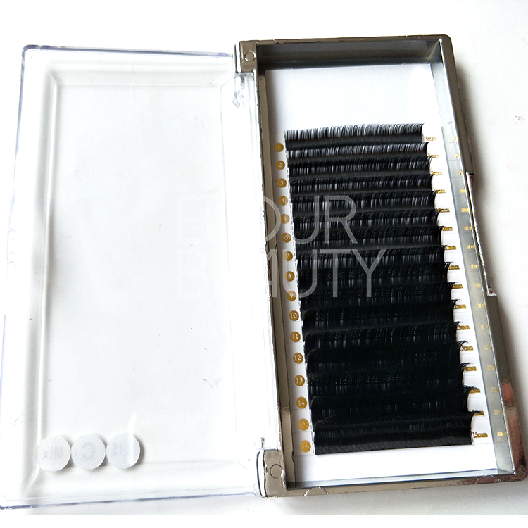 Best silk volume false eyelash extensions private label ED92